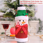 FengRise Christmas Decorations for Home Santa Claus Wine Bottle