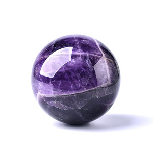 1PC Natural Dream Amethyst Ball Polished Globe