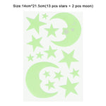 Luminous 3D Stars Dots Wall Sticker for Kids Room