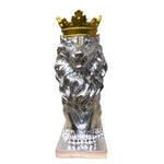 Lion Statues Crown Lion Sculpture Nordic Home Decor