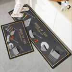 Fashion Simple Nordic Style Kitchen Mat Floor Carpet