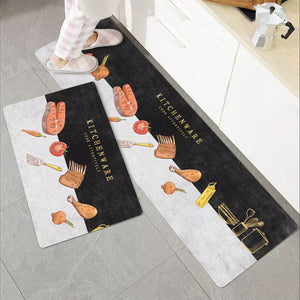 Fashion Simple Nordic Style Kitchen Mat Floor Carpet