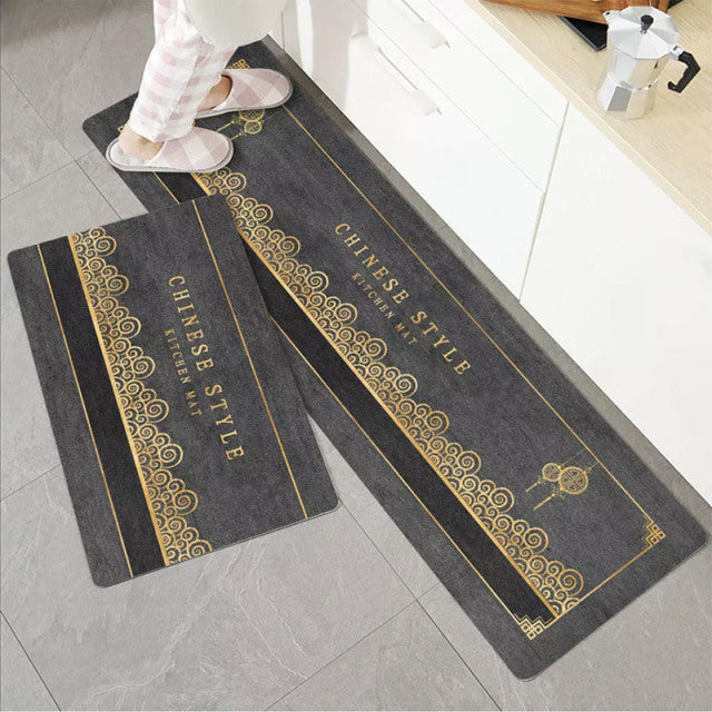 Fashion Simple Nordic Style Kitchen Mat Floor Carpet