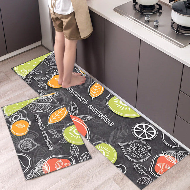 Fashion Simple Nordic Style Kitchen Mat Floor Carpet