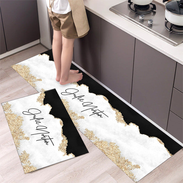 Fashion Simple Nordic Style Kitchen Mat Floor Carpet