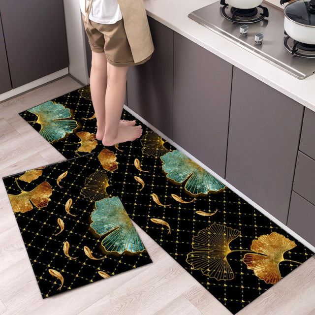 Fashion Simple Nordic Style Kitchen Mat Floor Carpet