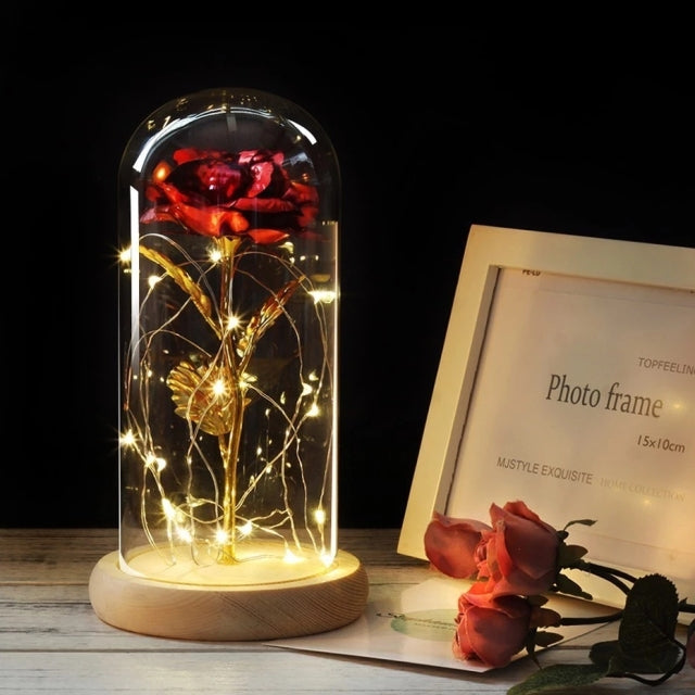 Home Decor Artificial Flowers Beauty And The Beast