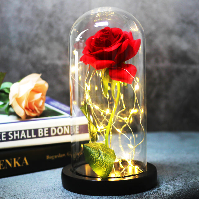 Home Decor Artificial Flowers Beauty And The Beast