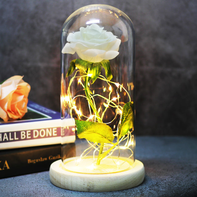 Home Decor Artificial Flowers Beauty And The Beast