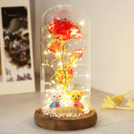 Home Decor Artificial Flowers Beauty And The Beast